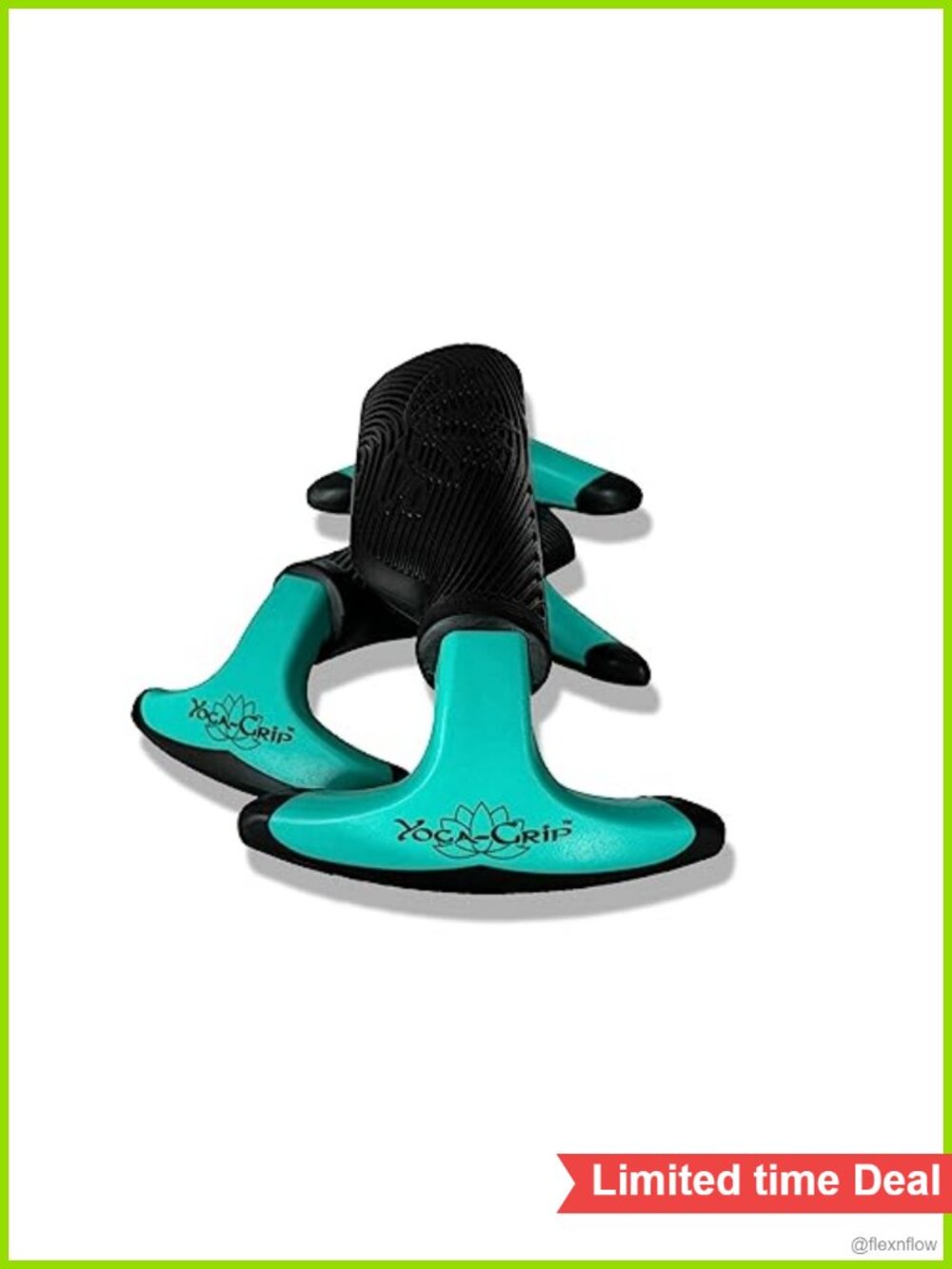 Premium Wrist Alignment Yoga Blocks Set of 2 - Yoga, Pilates, Pushups